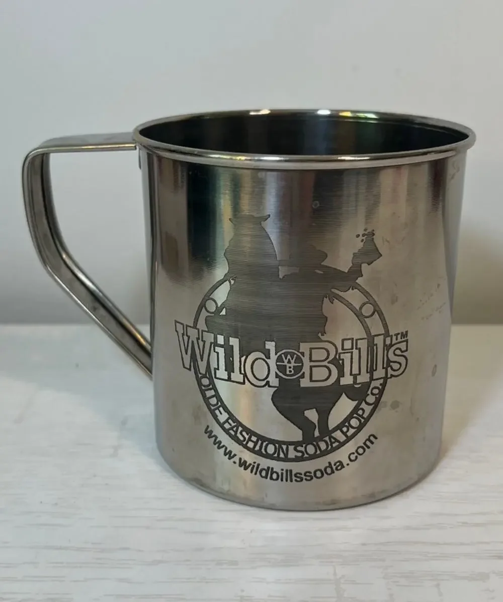 Vintage Wild Bill's Olde Fashion Soda Pop Co Mug Cup Stein